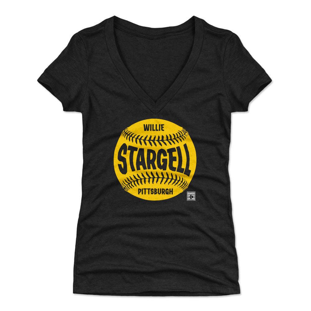 Willie Stargell Women's V-Neck T-Shirt | 500 LEVEL