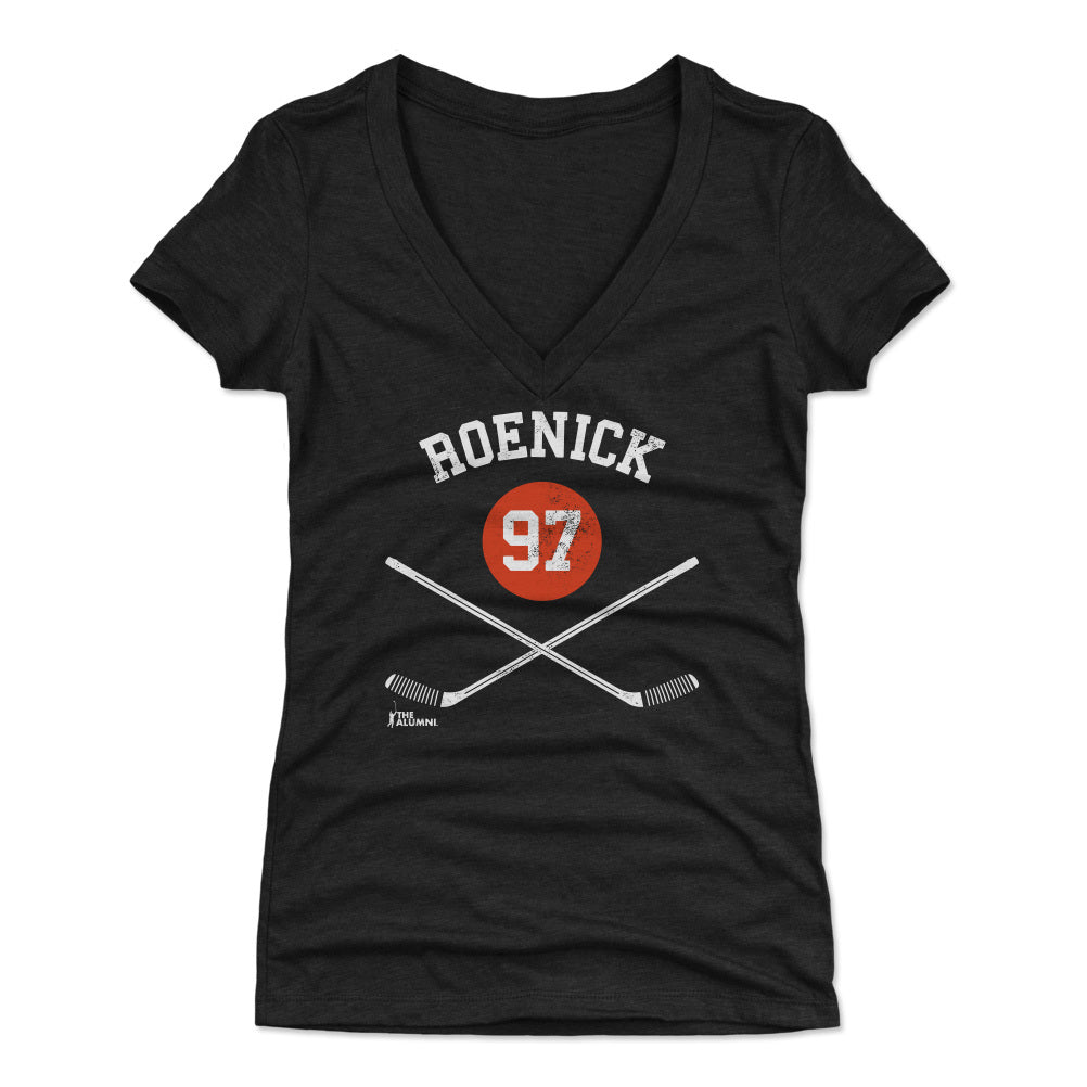 Jeremy Roenick Women's V-Neck T-Shirt | 500 LEVEL