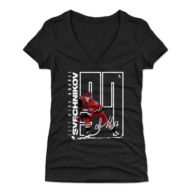 Andrei Svechnikov Women's V-Neck T-Shirt | 500 LEVEL