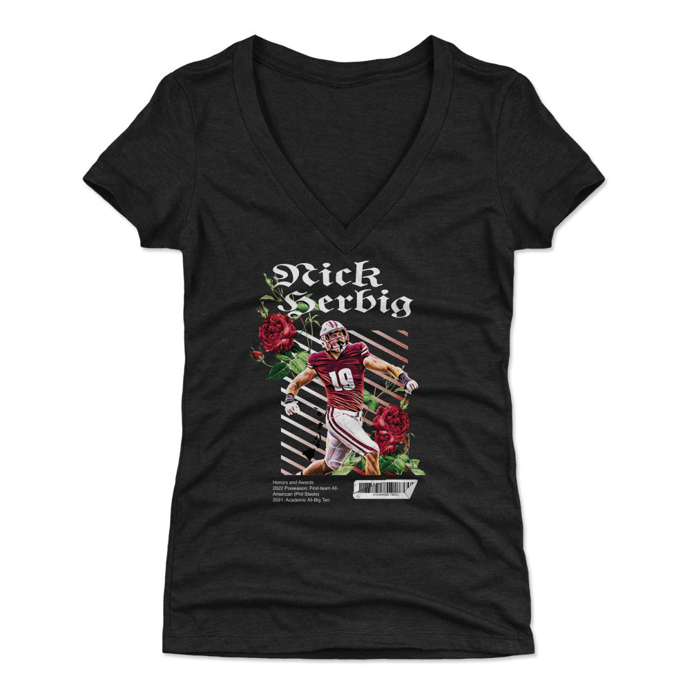 Nick Herbig Women's V-Neck T-Shirt | 500 LEVEL