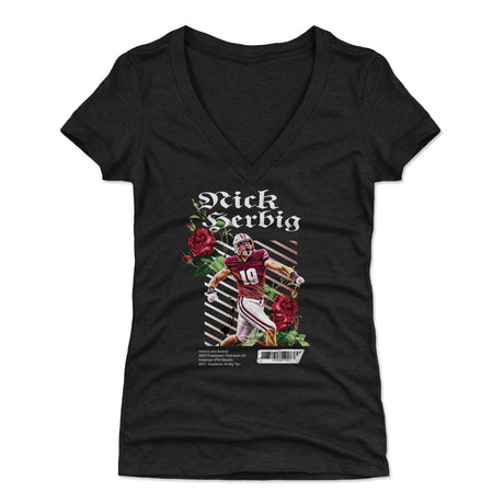 Nick Herbig Women's V-Neck T-Shirt | 500 LEVEL