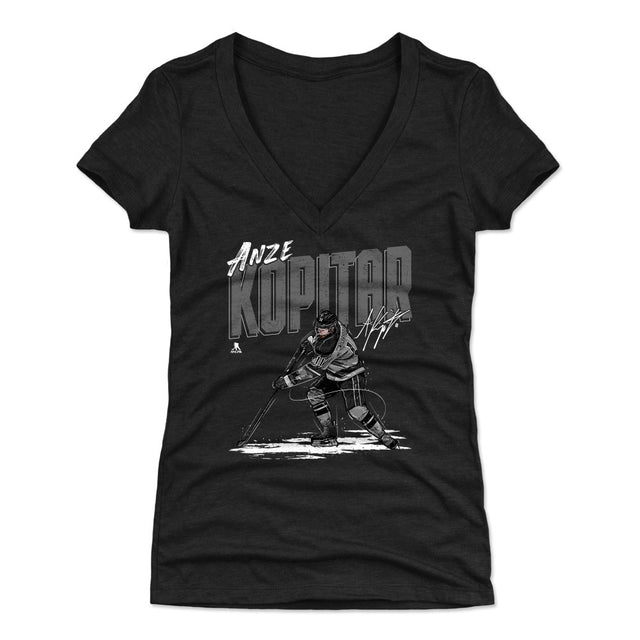 Anze Kopitar Women's V-Neck T-Shirt | 500 LEVEL