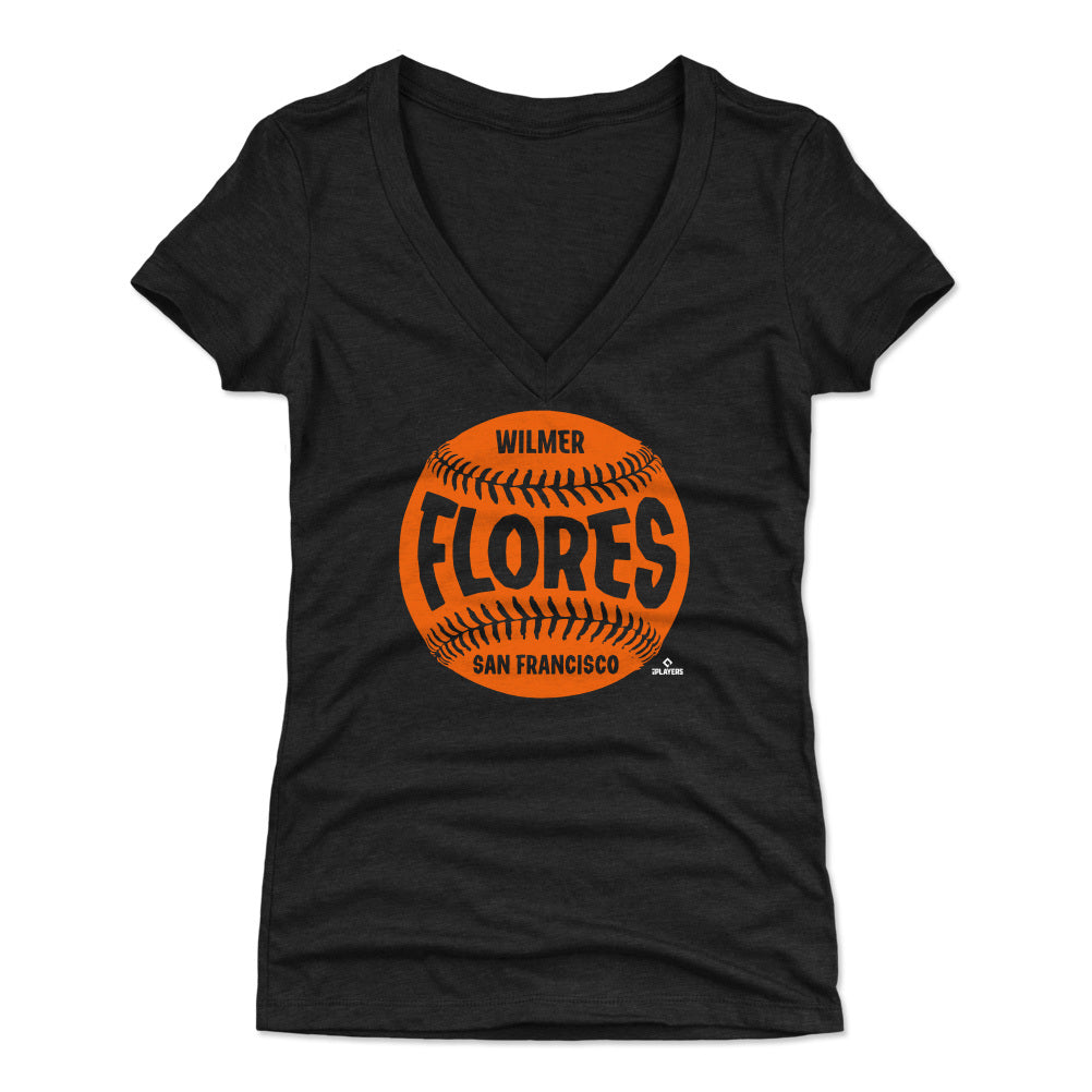 Wilmer Flores Women&#39;s V-Neck T-Shirt | 500 LEVEL