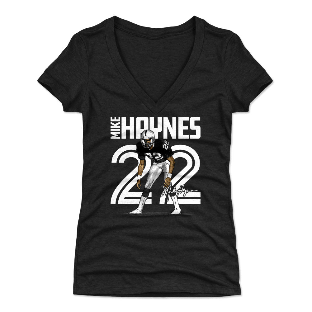 Mike Haynes Women's V-Neck T-Shirt | 500 LEVEL