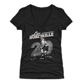 Luc Robitaille Women's V-Neck T-Shirt | 500 LEVEL