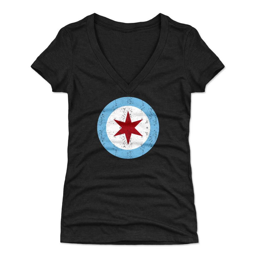 Chicago Women's V-Neck T-Shirt | 500 LEVEL