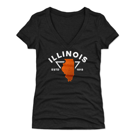 Illinois Women's V-Neck T-Shirt | 500 LEVEL