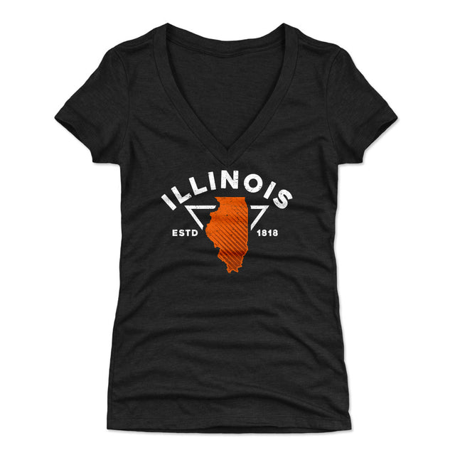 Illinois Women's V-Neck T-Shirt | 500 LEVEL
