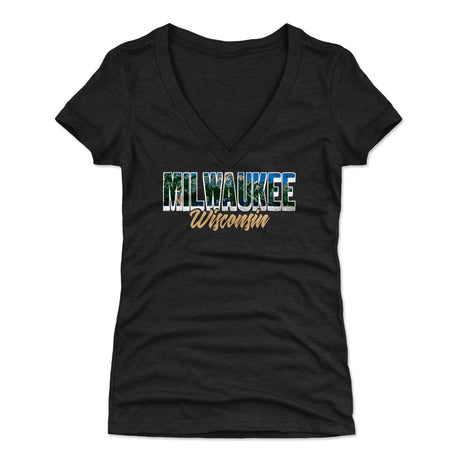 Milwaukee Women's V-Neck T-Shirt | 500 LEVEL