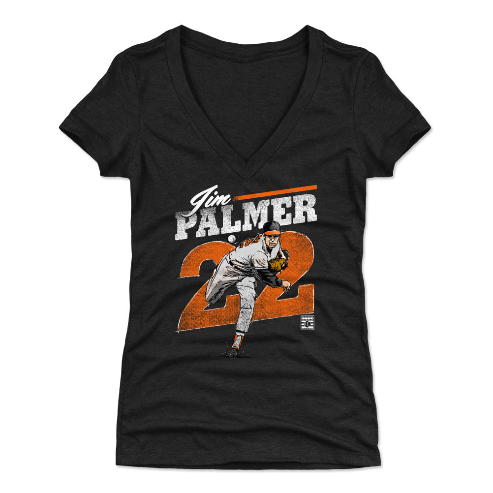 Jim Palmer Women's V-Neck T-Shirt | 500 LEVEL