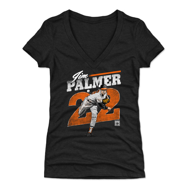 Jim Palmer Women's V-Neck T-Shirt | 500 LEVEL