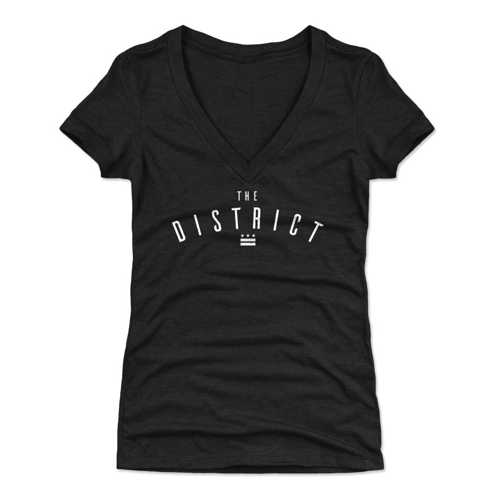 Washington D.C. Women's V-Neck T-Shirt | 500 LEVEL