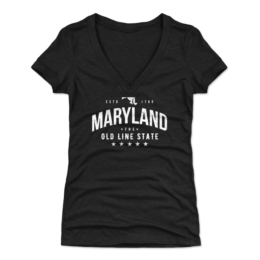 Maryland Women's V-Neck T-Shirt | 500 LEVEL