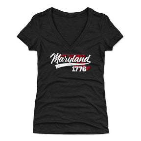 Maryland Women's V-Neck T-Shirt | 500 LEVEL