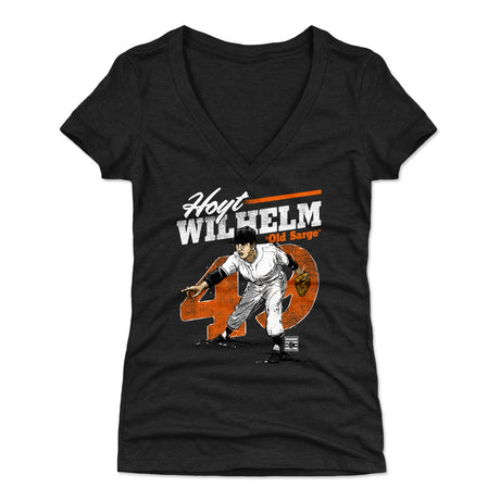 Hoyt Wilhelm Women's V-Neck T-Shirt | 500 LEVEL