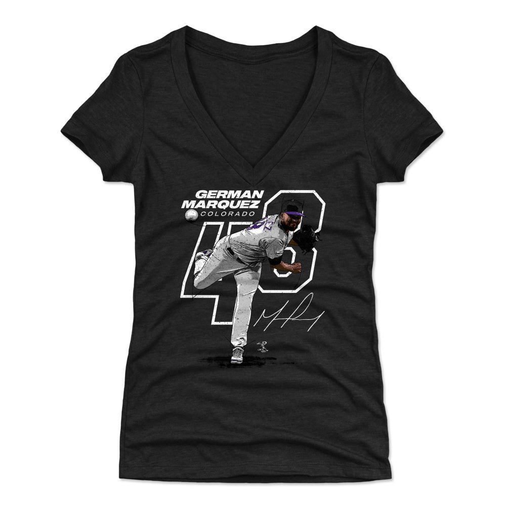 German Marquez Women&#39;s V-Neck T-Shirt | 500 LEVEL