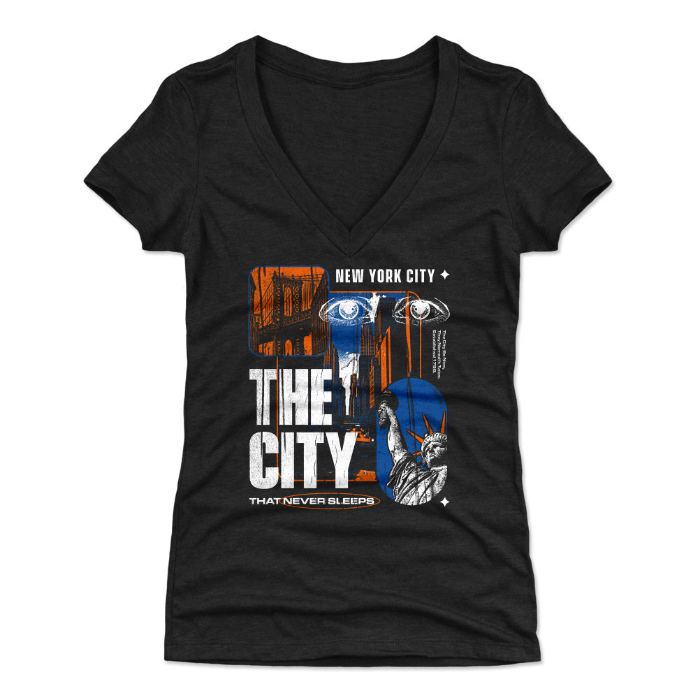 New York Women's V-Neck T-Shirt | 500 LEVEL