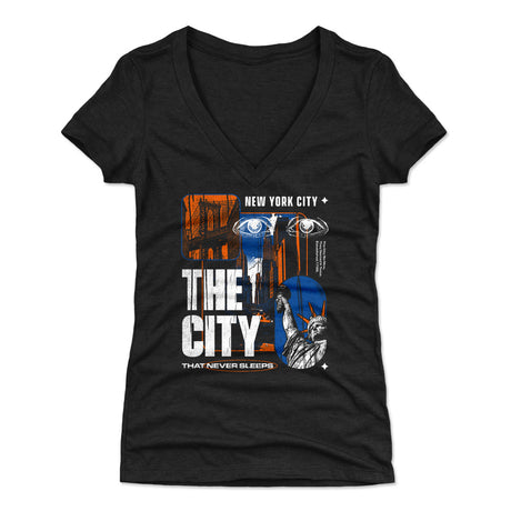New York Women's V-Neck T-Shirt | 500 LEVEL