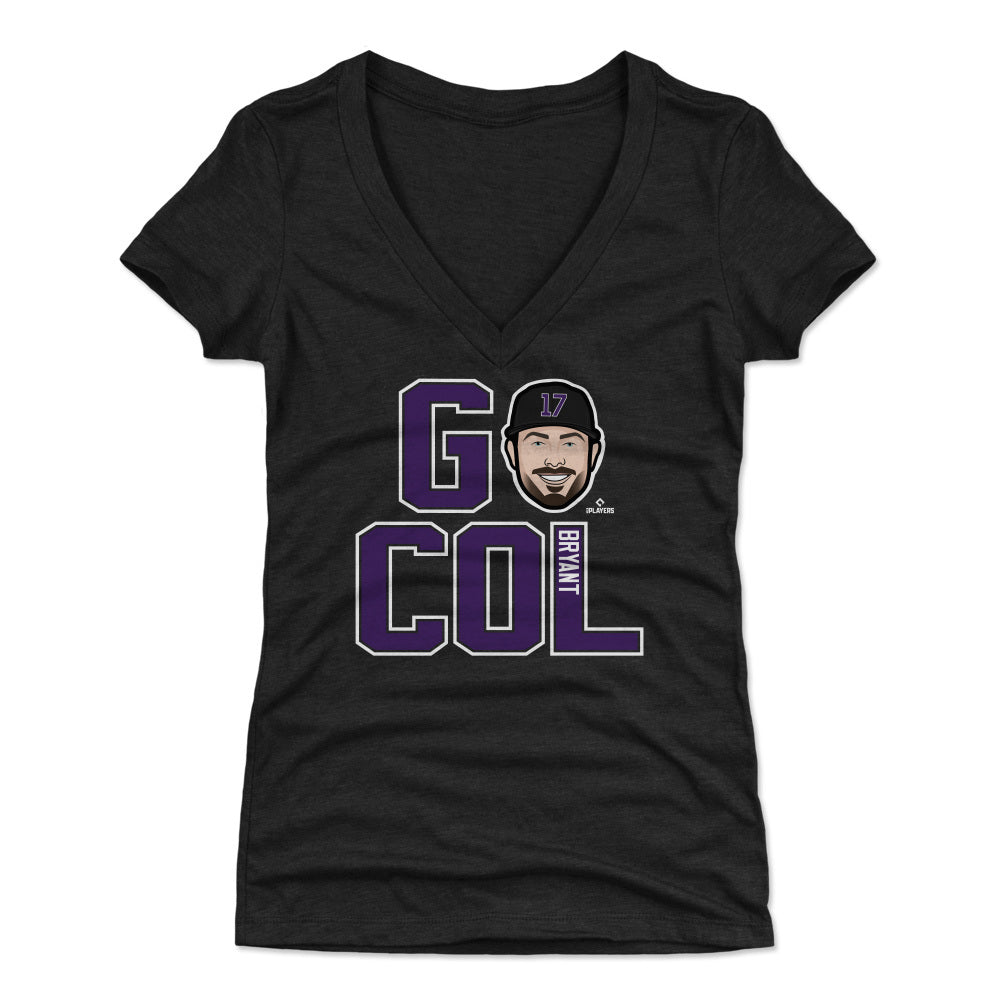 Kris Bryant Women's V-Neck T-Shirt | 500 LEVEL