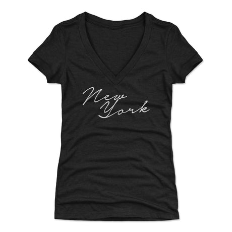 New York Women's V-Neck T-Shirt | 500 LEVEL