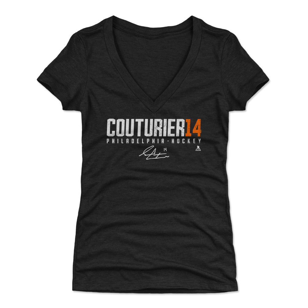 Sean Couturier Women's V-Neck T-Shirt | 500 LEVEL