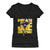 Mean Joe Greene Women's V-Neck T-Shirt | 500 LEVEL