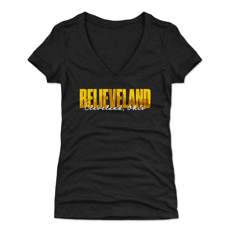 Cleveland Women's V-Neck T-Shirt | 500 LEVEL