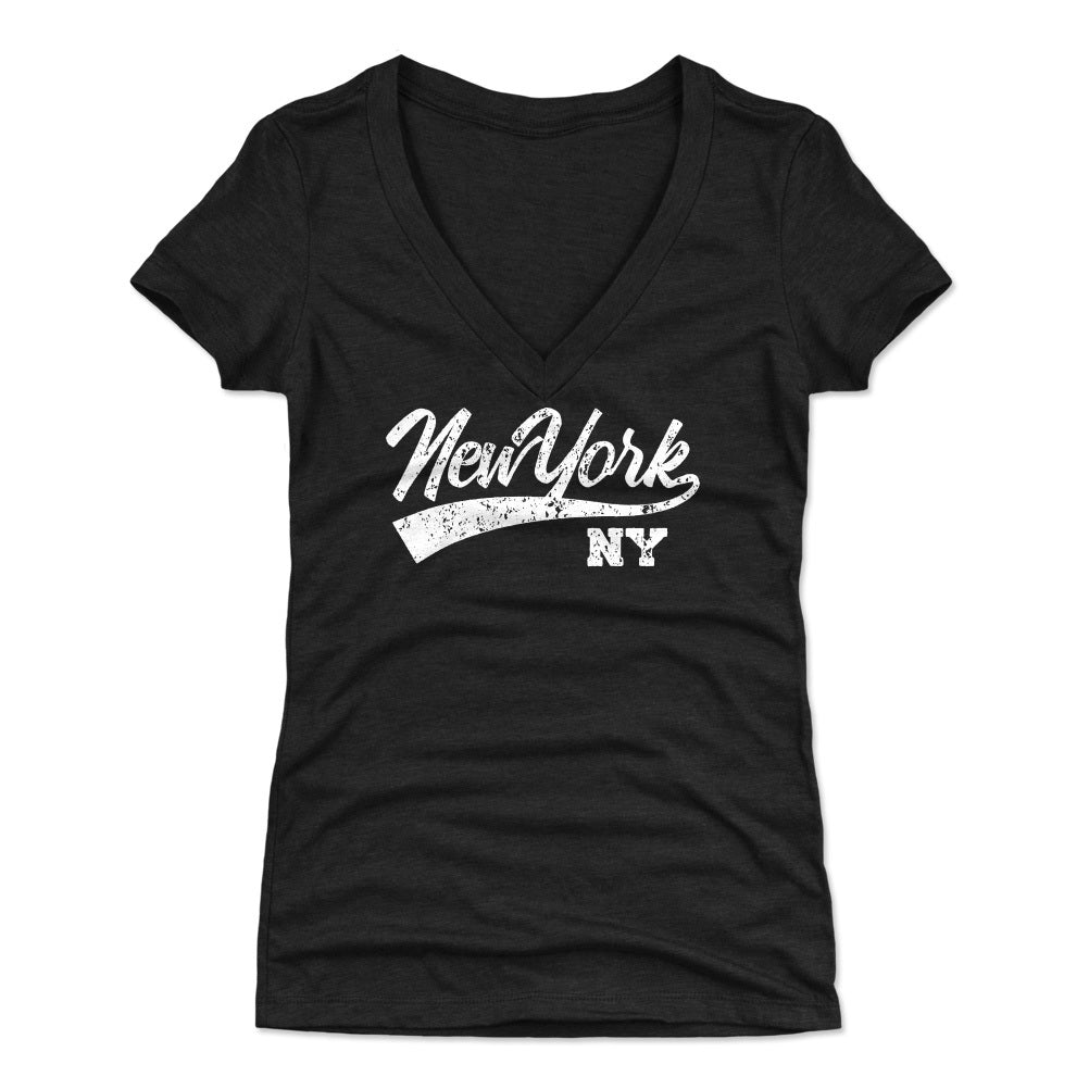 New York Women's V-Neck T-Shirt | 500 LEVEL