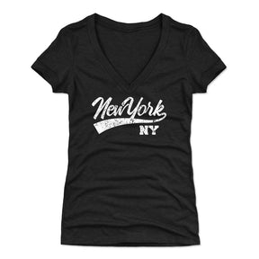 New York Women's V-Neck T-Shirt | 500 LEVEL