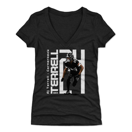 A.J. Terrell Women's V-Neck T-Shirt | 500 LEVEL