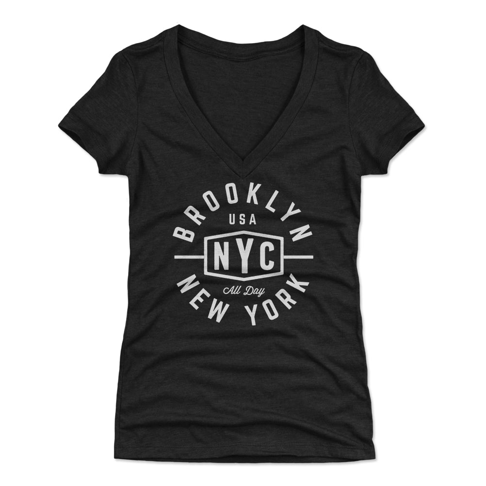 Brooklyn Women's V-Neck T-Shirt | 500 LEVEL