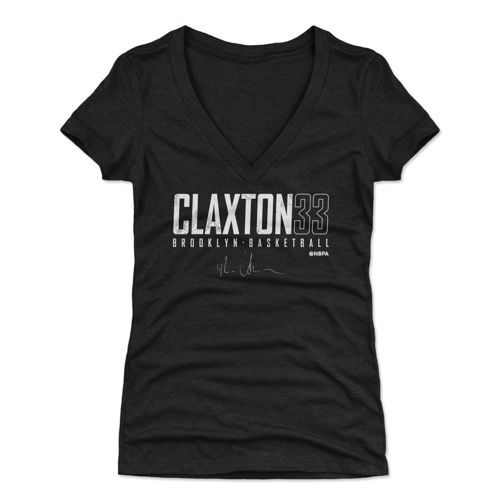 Nic Claxton Women&#39;s V-Neck T-Shirt | 500 LEVEL