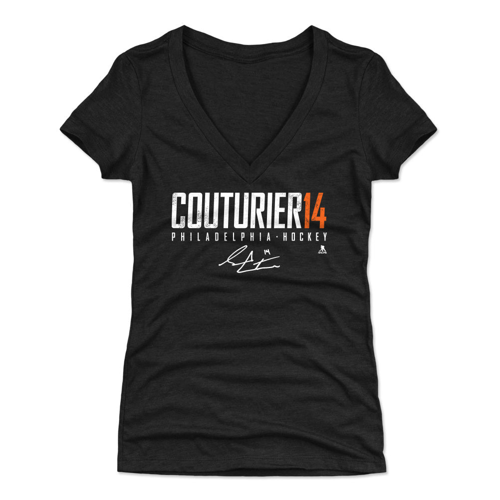Sean Couturier Women's V-Neck T-Shirt | 500 LEVEL