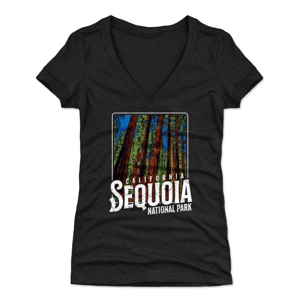 Sequoia National Park Women's V-Neck T-Shirt | 500 LEVEL