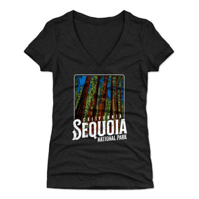 Sequoia National Park Women's V-Neck T-Shirt | 500 LEVEL