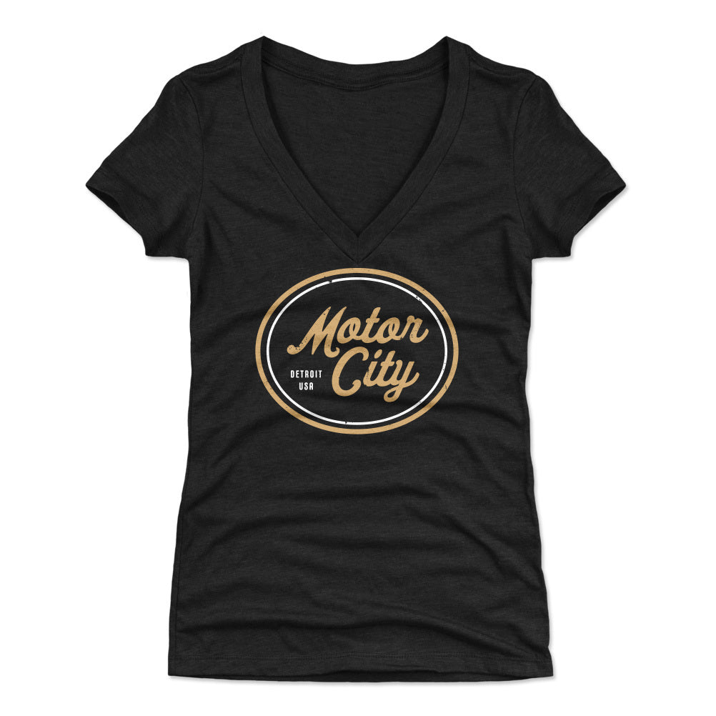 Detroit Women's V-Neck T-Shirt | 500 LEVEL