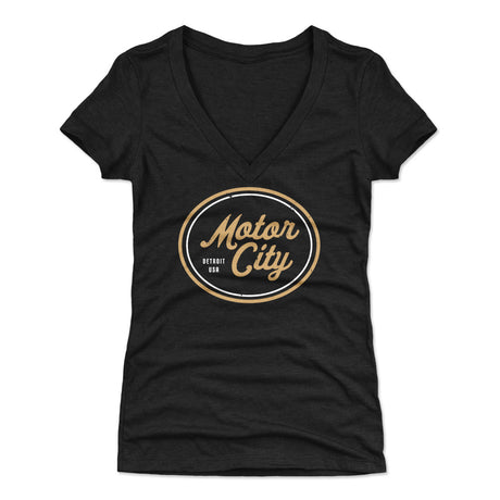 Detroit Women's V-Neck T-Shirt | 500 LEVEL