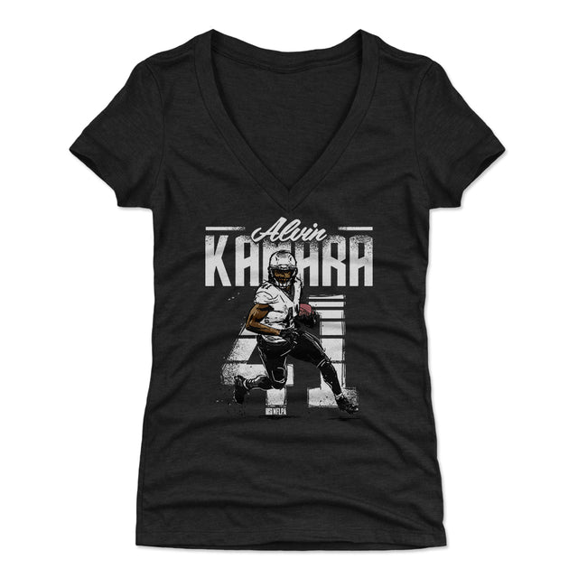 Alvin Kamara Women's V-Neck T-Shirt | 500 LEVEL