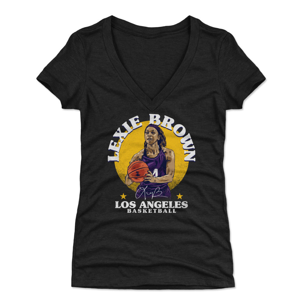 Lexie Brown Women&#39;s V-Neck T-Shirt | 500 LEVEL
