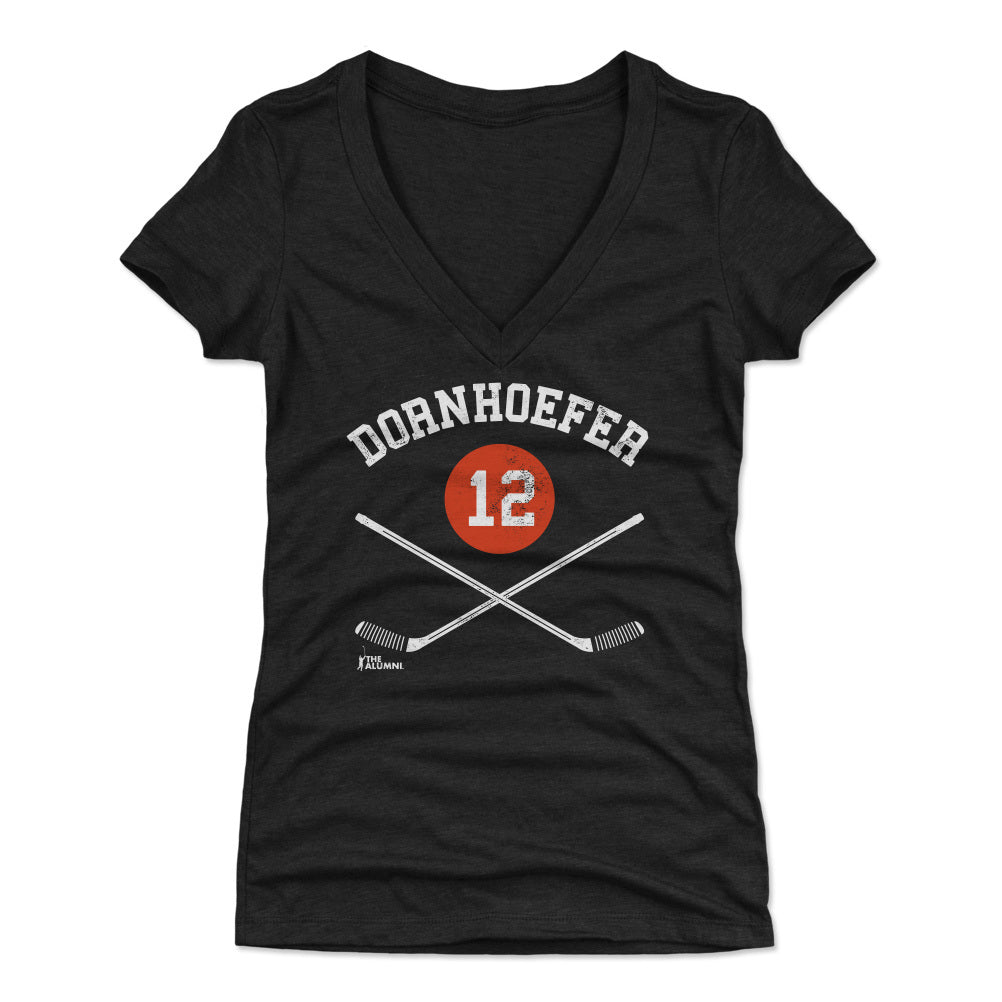 Gary Dornhoefer Women&#39;s V-Neck T-Shirt | 500 LEVEL