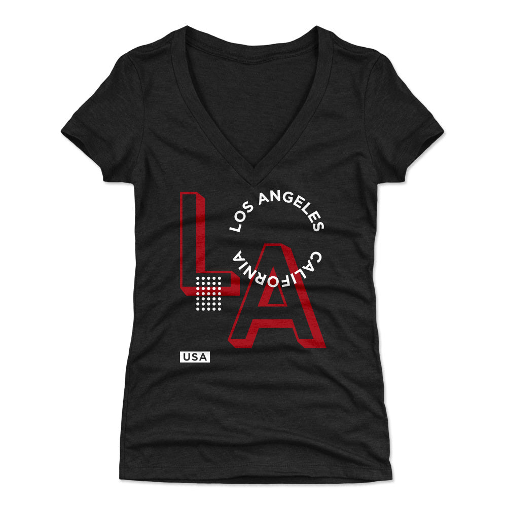 Los Angeles Women's V-Neck T-Shirt | 500 LEVEL