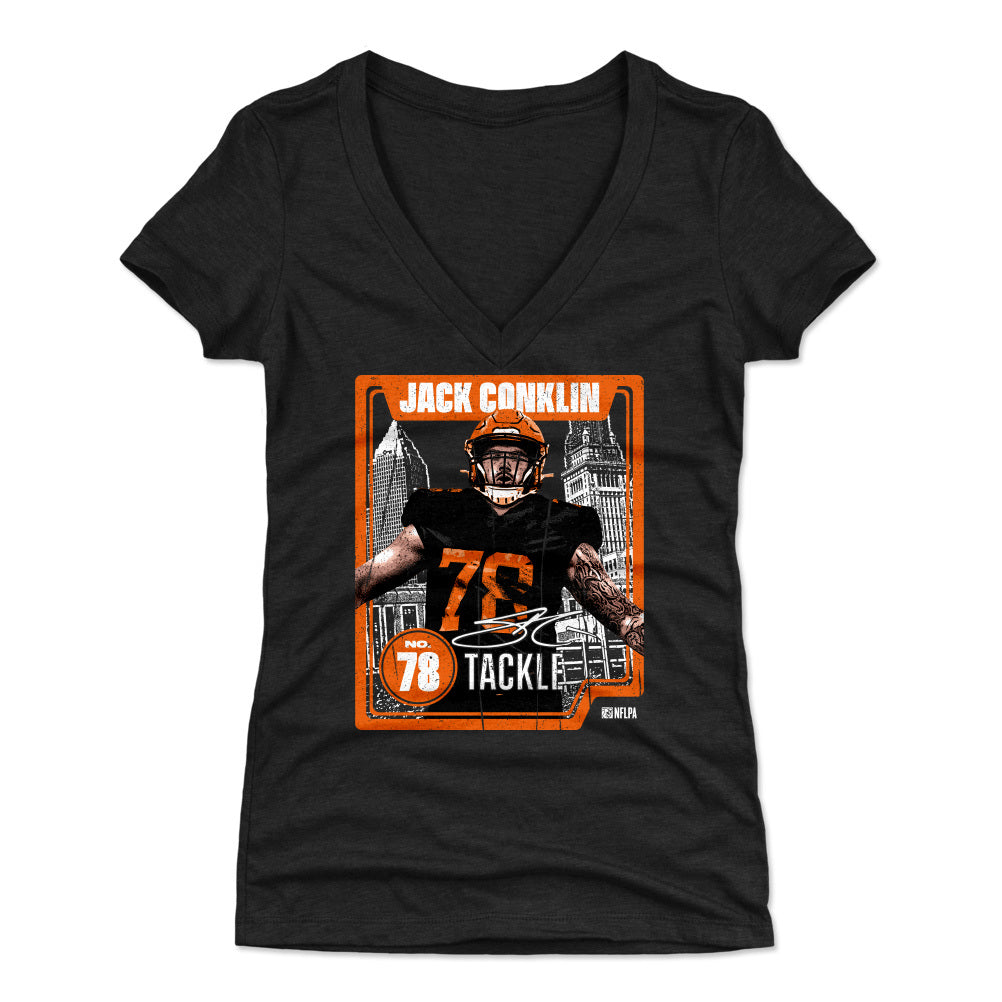 Jack Conklin Women&#39;s V-Neck T-Shirt | 500 LEVEL
