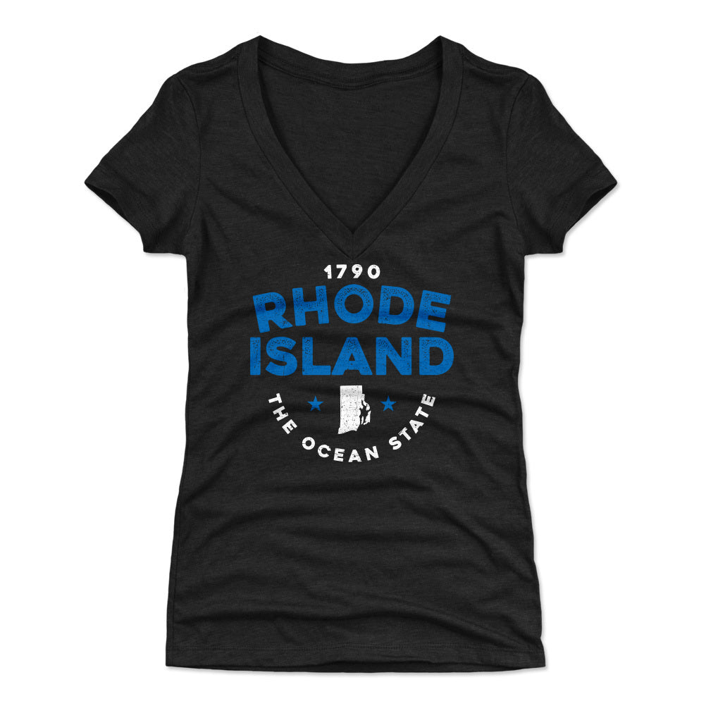 Rhode Island Women's V-Neck T-Shirt | 500 LEVEL