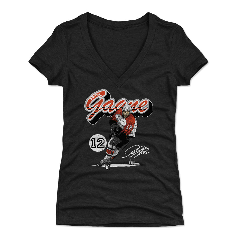 Simon Gagne Women's V-Neck T-Shirt | 500 LEVEL