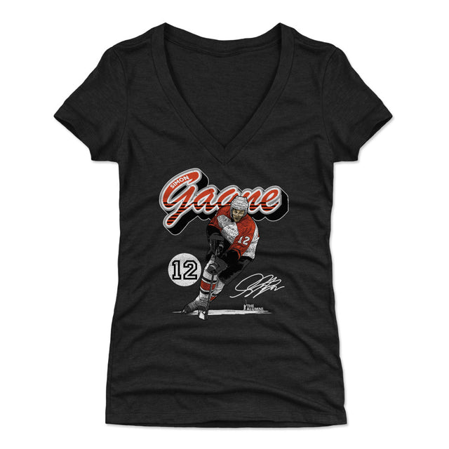 Simon Gagne Women's V-Neck T-Shirt | 500 LEVEL