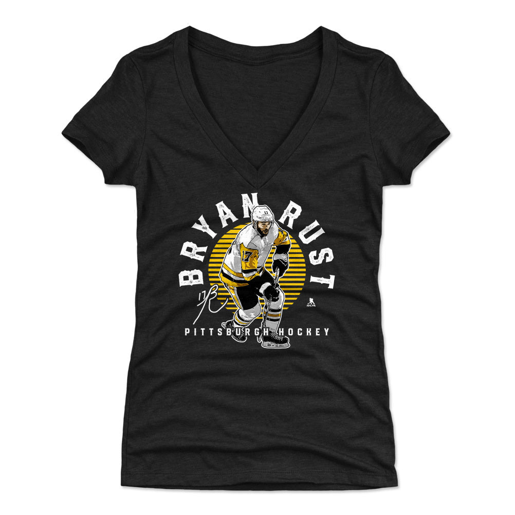 Bryan Rust Women's V-Neck T-Shirt | 500 LEVEL