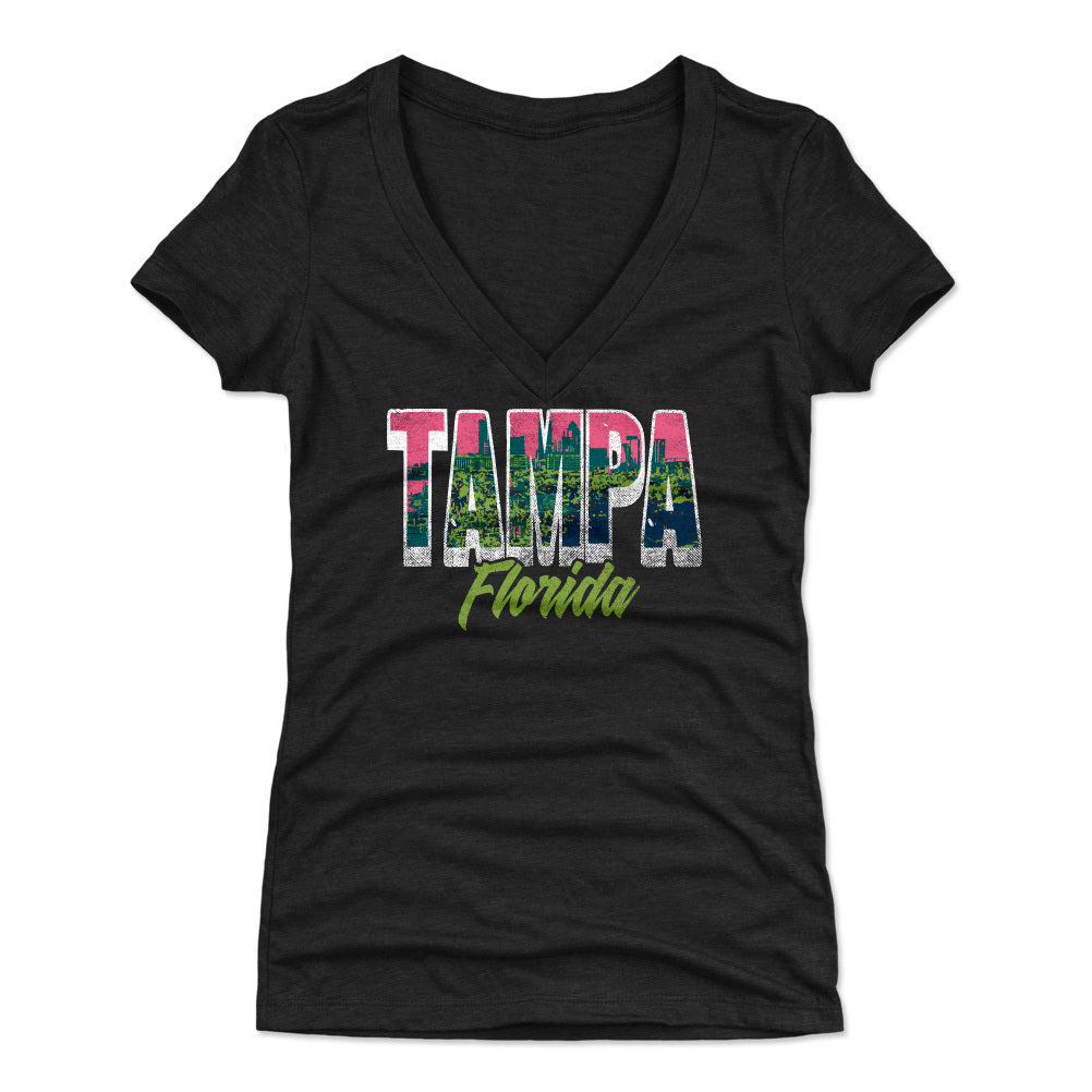 Tampa Women&#39;s V-Neck T-Shirt | 500 LEVEL