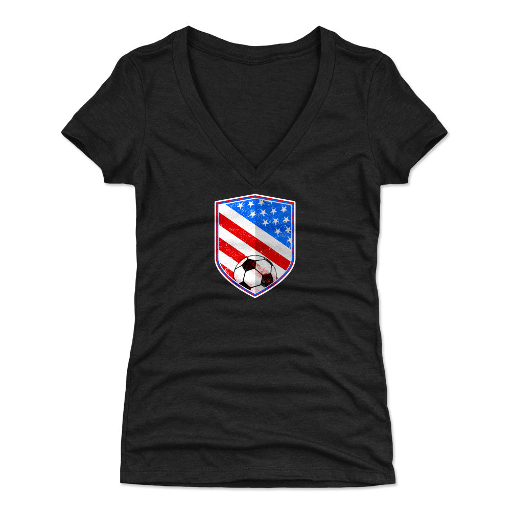USA Women's V-Neck T-Shirt | 500 LEVEL