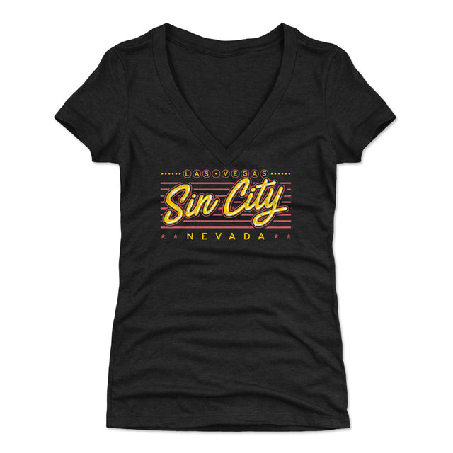Las Vegas Women's V-Neck T-Shirt | 500 LEVEL