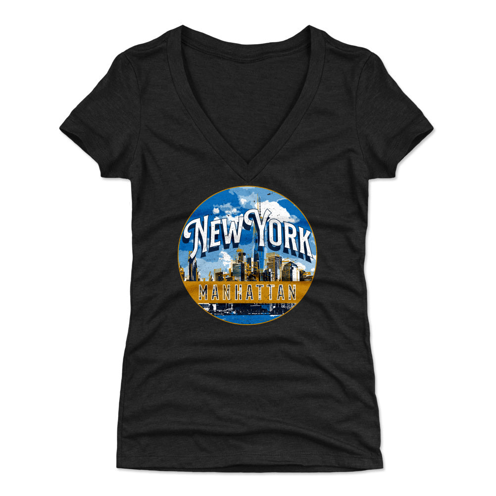 Manhattan Women&#39;s V-Neck T-Shirt | 500 LEVEL